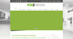 Desktop Screenshot of pogzmedia.com