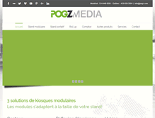 Tablet Screenshot of pogzmedia.com